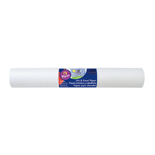 Art Street Art & Easel Roll, White, 18 X 50', 1 Roll