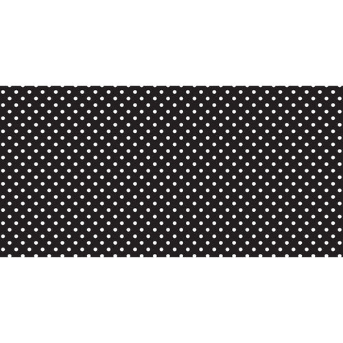 Bulletin Board Art Paper, Classic Dots-Black & White, 48 X 50', 1 Roll