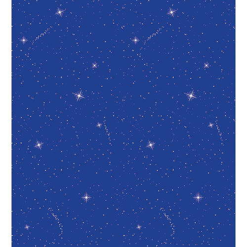 Bulletin Board Art Paper, Night Sky, 48 X 50', 1 Roll