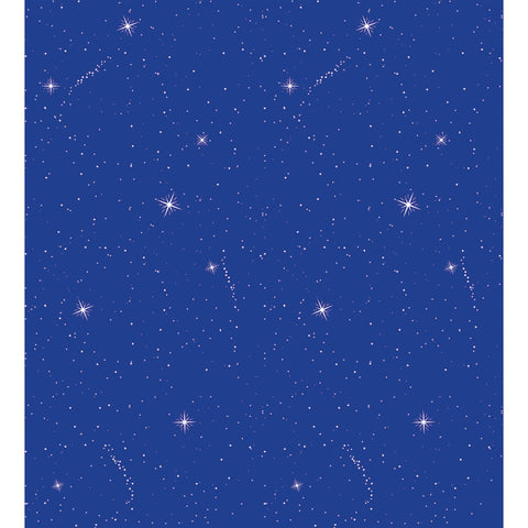Bulletin Board Art Paper, Night Sky, 48 X 12', 4 Rolls