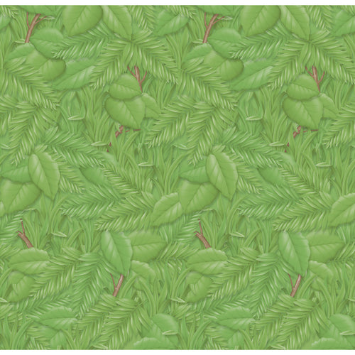 Bulletin Board Art Paper, Tropical Foliage, 48 X 50', 1 Roll