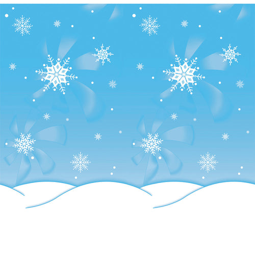 Bulletin Board Art Paper, Winter Time, 48 X 12', 4 Rolls