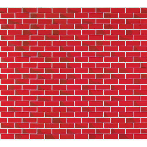 Bulletin Board Art Paper, Tu-Tone„¢ Brick, 48 X 50', 1 Roll