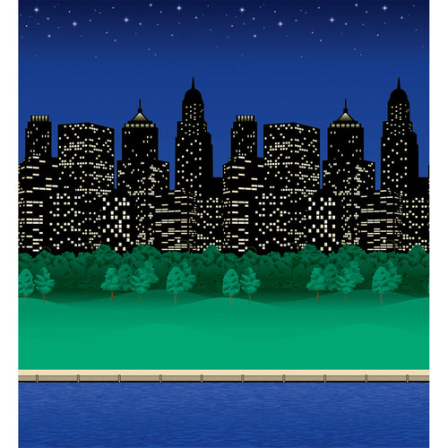 Bulletin Board Art Paper, City Lights, 48 X 50', 1 Roll