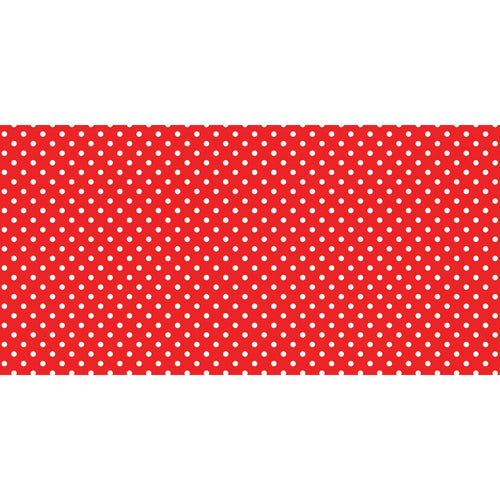 Bulletin Board Art Paper, Classic Dots-Red, 48 X 50', 1 Roll