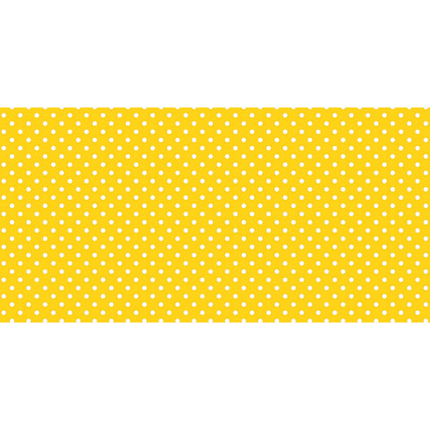 Bulletin Board Art Paper, Classic Dots-Yellow, 48 X 50', 1 Roll