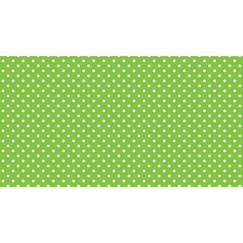 Bulletin Board Art Paper, Classic Dots-Lime, 48 X 50', 1 Roll