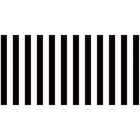 Bulletin Board Art Paper, Classic Stripes - Black & White, 48 X 50', 1 Roll