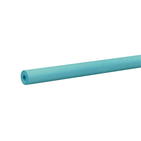 Rainbow Colored Kraft Duo-Finish Paper, Aqua, 36 X 100', 1 Roll