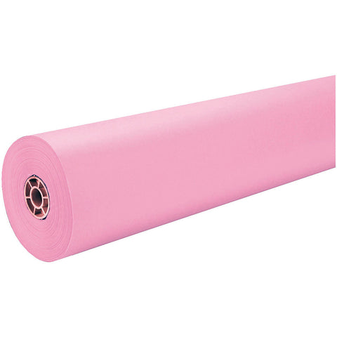 Rainbow Colored Kraft Duo-Finish Paper, Pink, 36 X 100', 1 Roll