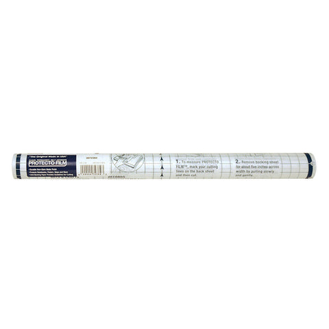Protecto Film, Clear, Non-Glare Plastic, 18 X 10', 1 Roll