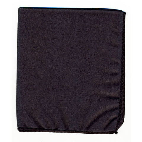 Whiteboard Erasers, Microfiber Dry Erase Cloth, Black, 12" X 14", 1 Piece