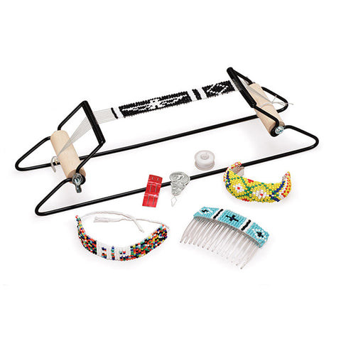 Bead Loom Kit, Assorted Colors, 6 Beading Area