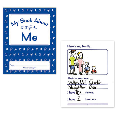 Primary Concepts My Book About Me, Pack Of 20