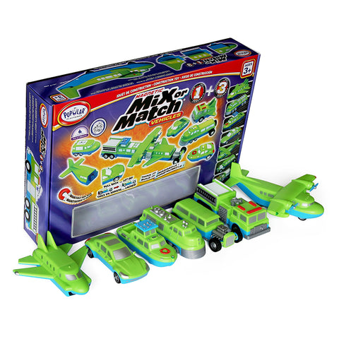 Magnetic Mix Or Match Vehicles 1+3