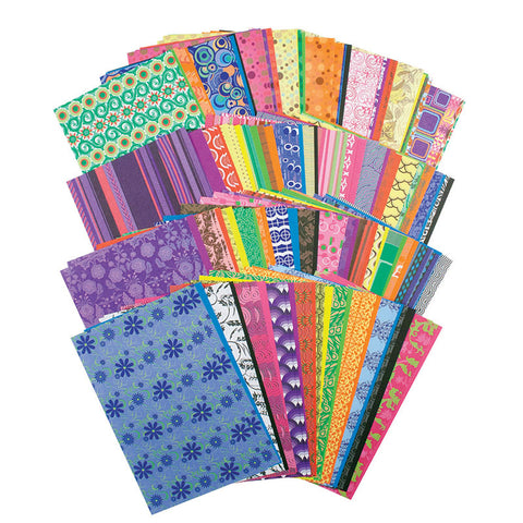 Roylco Decorative Hues Paper, 5.5 X 8.5, 192 Sheets