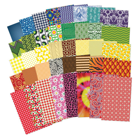 All Kinds Of Fabric Design Papers„¢, 200 Sheets