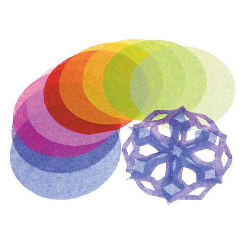 Roylco 4 Tissue Circles, 480/Pkg