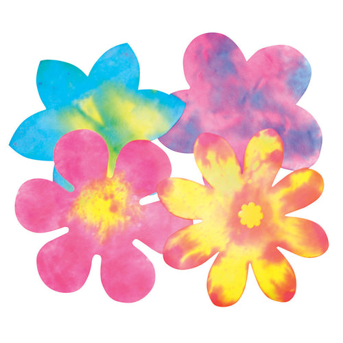 Color Diffusing Flowers