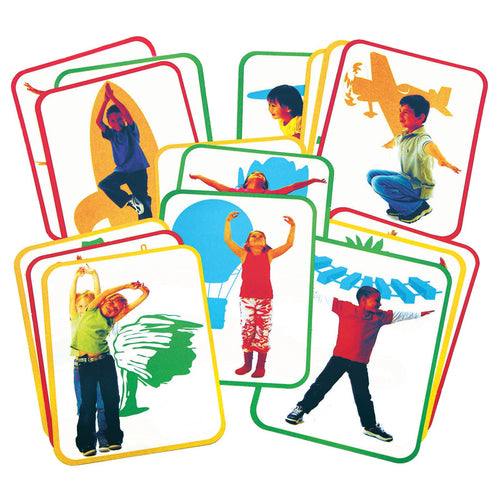 Roylco Body Poetry Yoga Card, 16/Pack