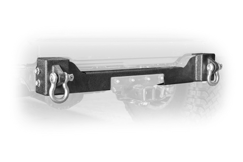 Jeep JL Rear Bumper Crossmember W/ Recovery Shackles 18-Present Wrangler JL 2/4 Door DV8 Offroad