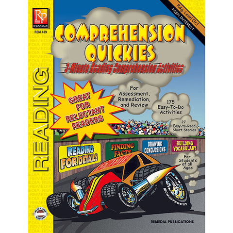 Comprehension Quickies, Reading Level 1
