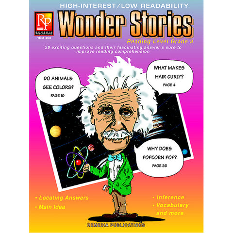 Wonder Stories, Reading Level 3