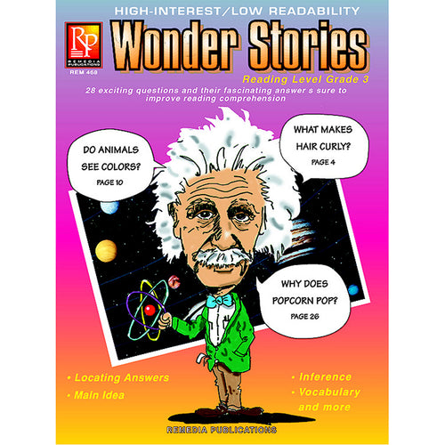 Wonder Stories, Reading Level 3