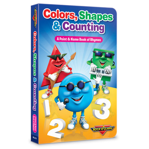 Colors, Shapes & Counting Board Book