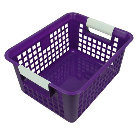 Book Basket, Purple