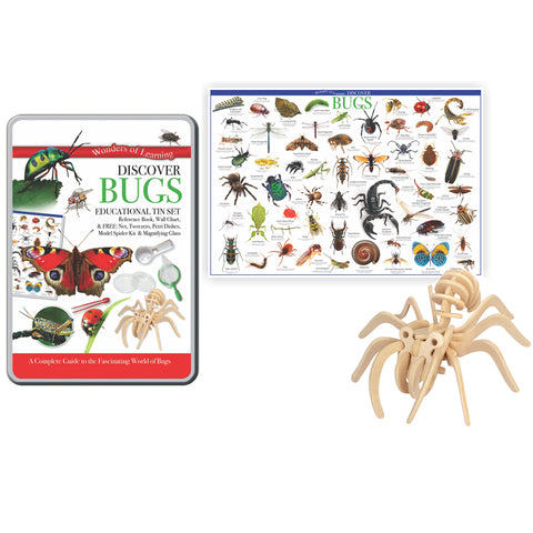 Wonders Of Learning Tin Set, Discover Bugs