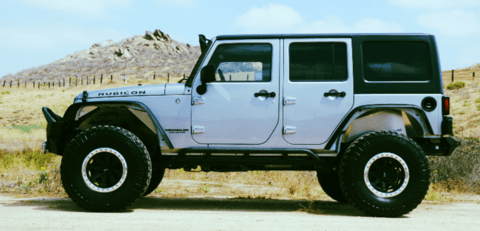 Jeep JK 2.5 Inch Lift Kit Rock Roller No Shocks 07-18 Wrangler JK DV8 Offroad