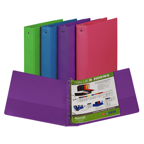 Fashion Color Binder, 1 1/2 Capacity