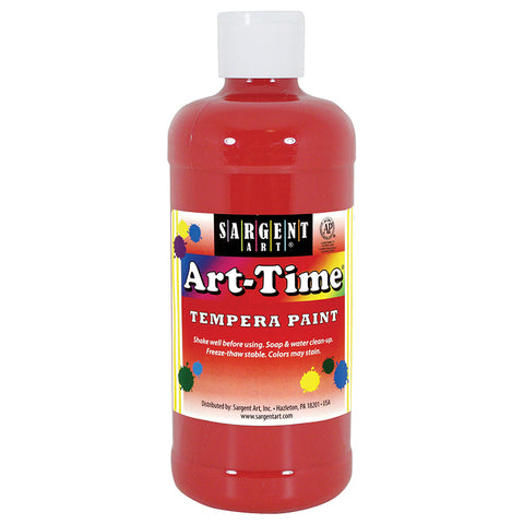 Red Art-Time Paint 16 Oz