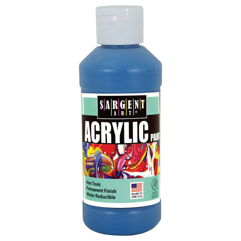 Sargent Art Acrylic Paint, 8 Oz., Turquoise