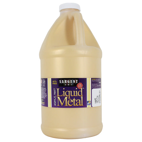 Liquid Metal„¢ Acrylic Paint, 64 Oz., Gold