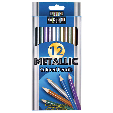 Sargent Art Metallic Colored Pencils