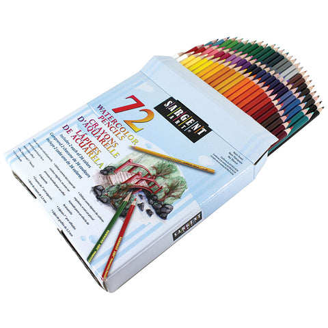 Watercolor Pencils, 36 Colors, 72 Count