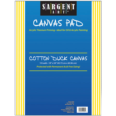 Canvas Pad, 18 X 24