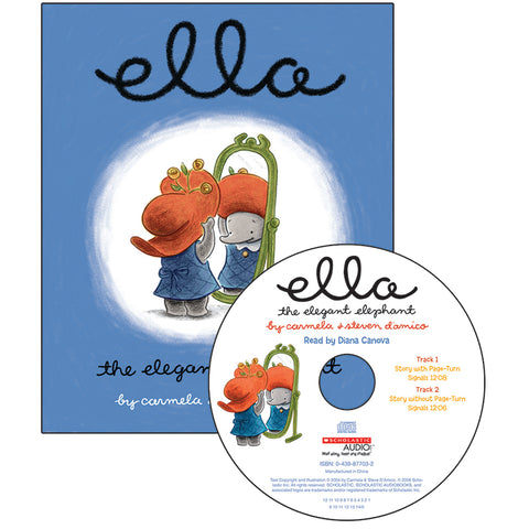 Carry Along Book & Cd, Ella The Elegant Elephant