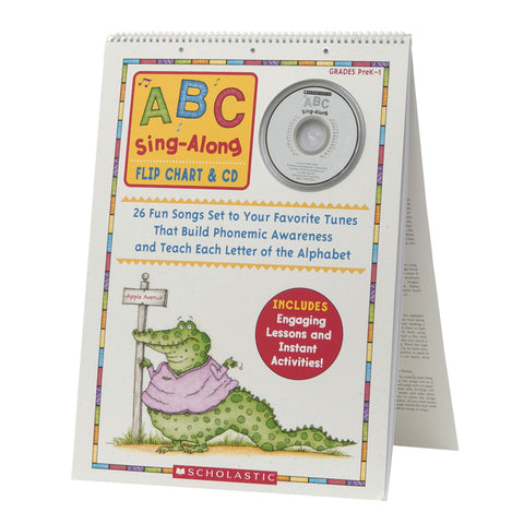 Abc Sing Along Flip Chart & Cd