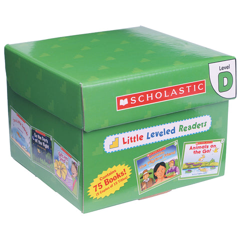 Scholastic Little Leveled Readers Set, Level D