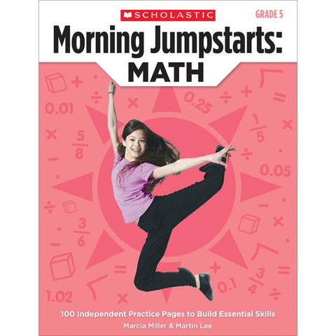 Scholastic Morning Jumpstarts Math Book, Grade 5
