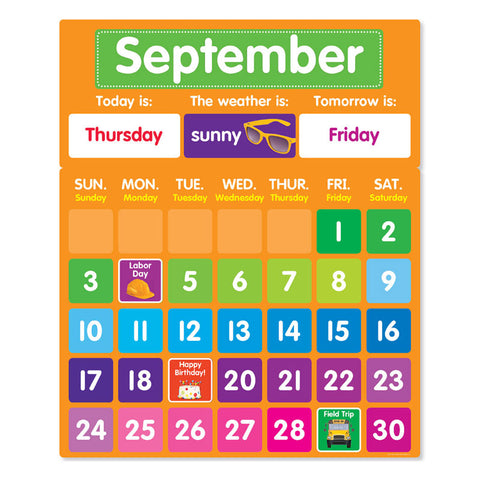 Color Your Classroom: Calendar Bulletin Board