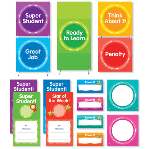 Color Your Classroom: Behavior Clip Chart Mini Bulletin Board