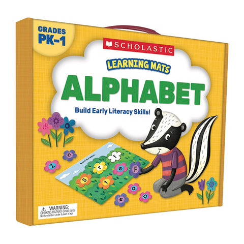 Learning Mats: Alphabet, Grades Prek-1