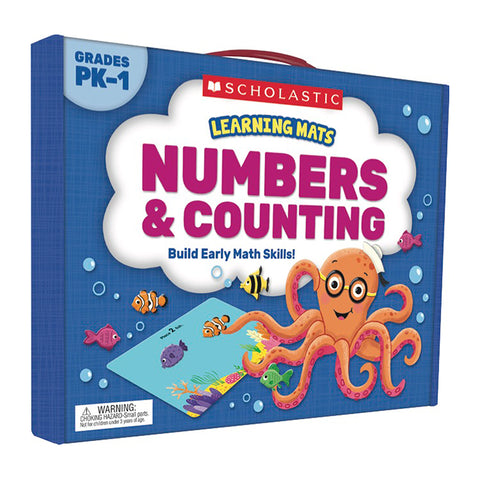 Learning Mats: Numbers & Counting, Grades Prek-1