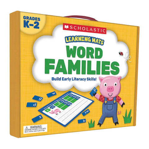 Learning Mats: Word Families, Grades K-2