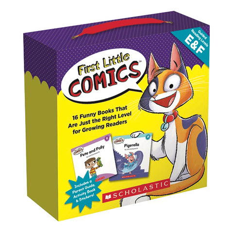 First Little Comics Parent Pack: Levels E & F