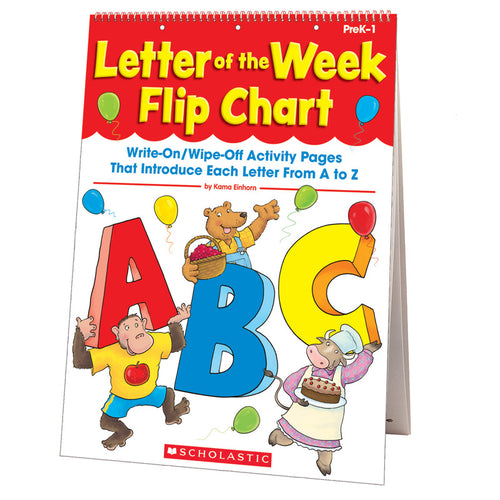 Scholastic Letter Of The Week Flip Chart